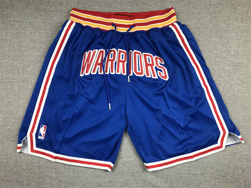 Men 2022 NBA Men Golden State Warriors blue shorts shorts2->golden state warriors->NBA Jersey